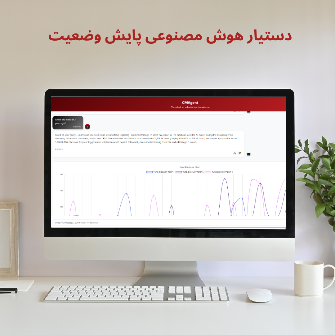 دستیار هوش مصنوعی پایش وضعیت